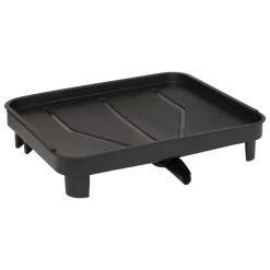 Égouttoir à vaisselle 1 niveau extensible noir