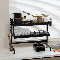 Égouttoir à Vaisselle en INOX, pour Comptoir de Cuisine et Évier -75cm