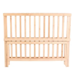 Égouttoir à vaisselle pliable en bambou