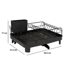 Égouttoir Boîtes relief 2 - Black edition extensible - Noir- 5five