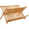 Égouttoir pliant 2 niveaux Bambou - 5Five