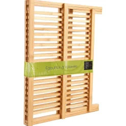 Égouttoir pliant 2 niveaux Bambou - 5Five
