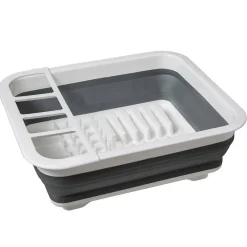 Égouttoir silicone rétractable Gris et blanc - 5Five