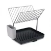 Égouttoir Y-rack à 2 niveaux gris