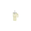 Grand Gobelet Isotherme avec anse et paille Thermos 0,85 l - Jaune