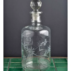 Grande carafe gravé Mona 0.9L 19x11cm