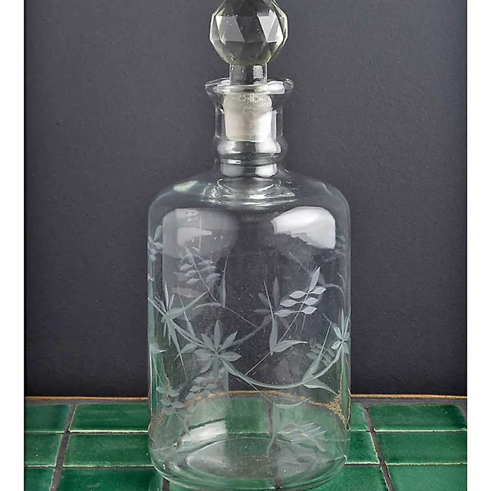 Grande carafe gravé Mona 0.9L 19x11cm