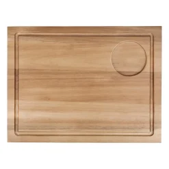 Grande planche à steak en bois d'acacia 31x24x2.5 cm - Olympia