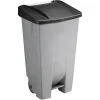 Grande Poubelle avec roues pour professionnels 120 litres - Noir