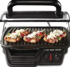 Gril Contact 3-en-1 XL 2000W Noir Inox