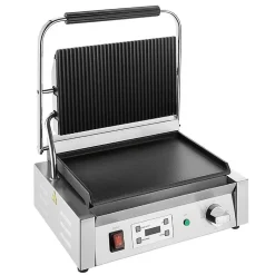 Gril de Contact Extra Large Plaques Rainurée / Lisse - Buffalo