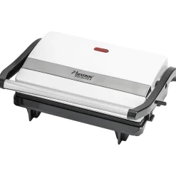 Gril viande et panini 700w blanc Bestron APM123W viva italia
