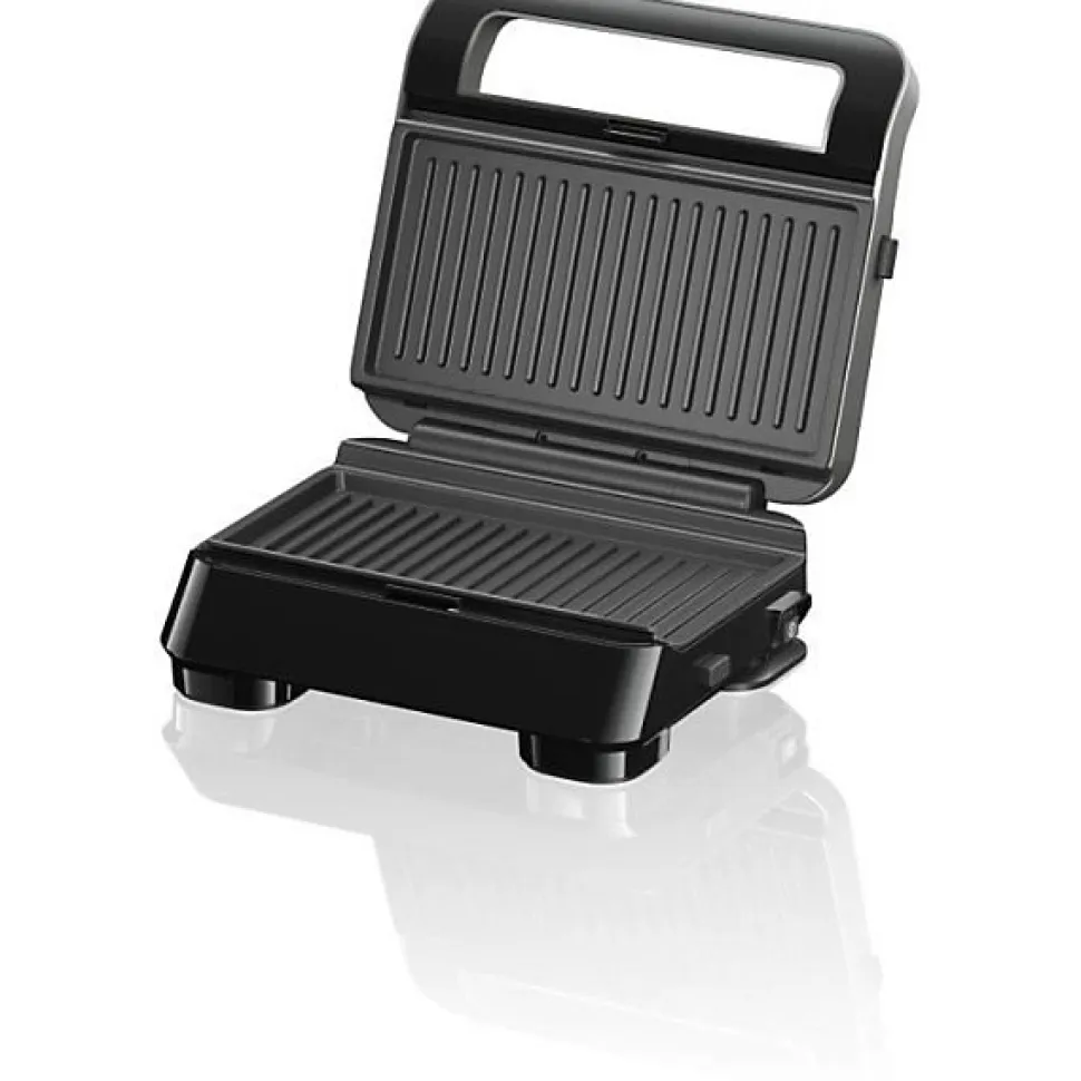 Grill - BRAUN - Sandwich Maker 5 SM5006 - 800 W - Inox / Noir