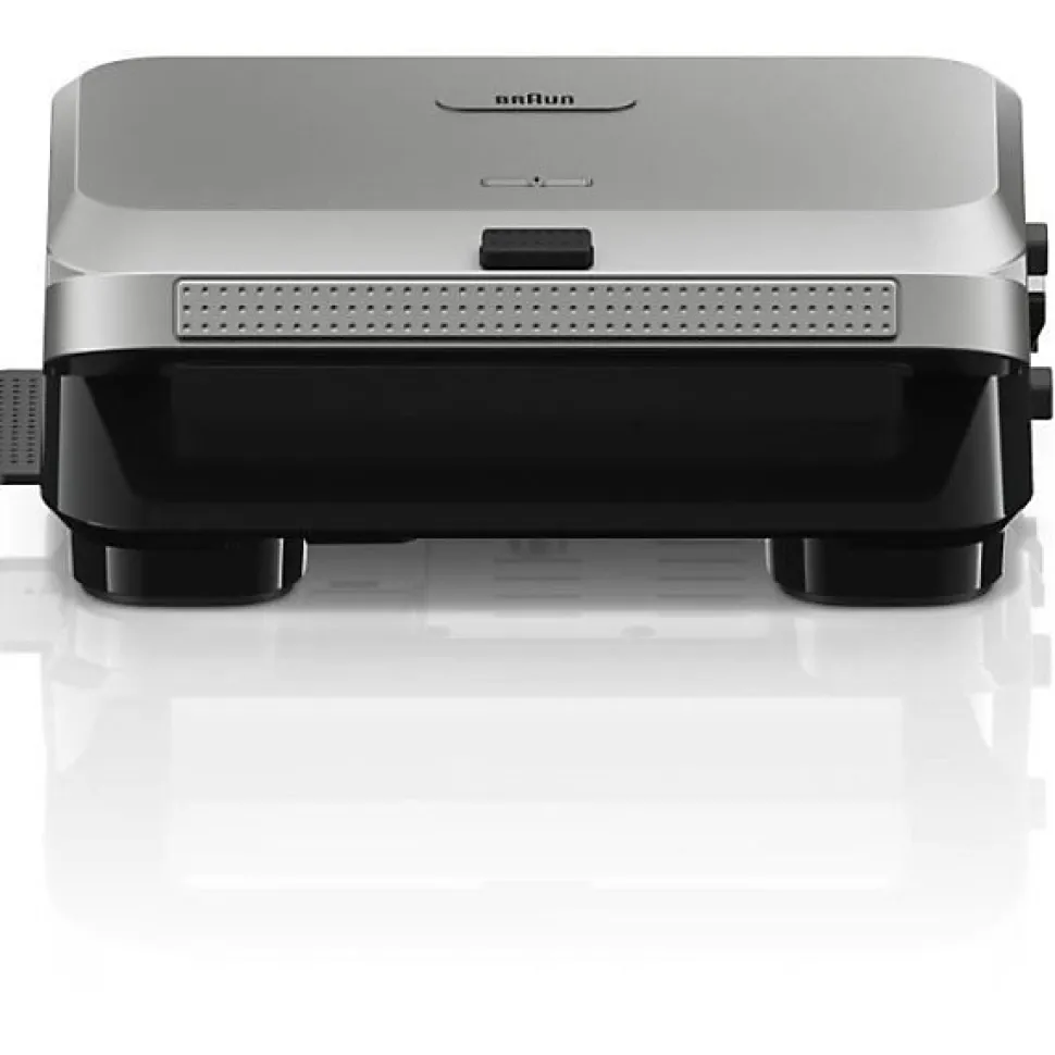 Grill - BRAUN - Sandwich Maker 5 SM5006 - 800 W - Inox / Noir