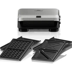Grill - BRAUN - Sandwich Maker 5 SM5005 - 800 W - Inox / Noir