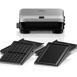 Grill - BRAUN - Sandwich Maker 5 SM5005 - 800 W - Inox / Noir