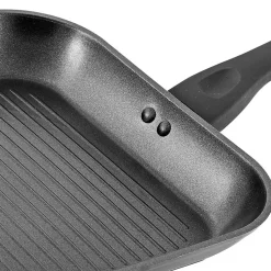 Grill Aluminium Forgé Anti Adhésif Tfi 28cm Noa Kitchencook