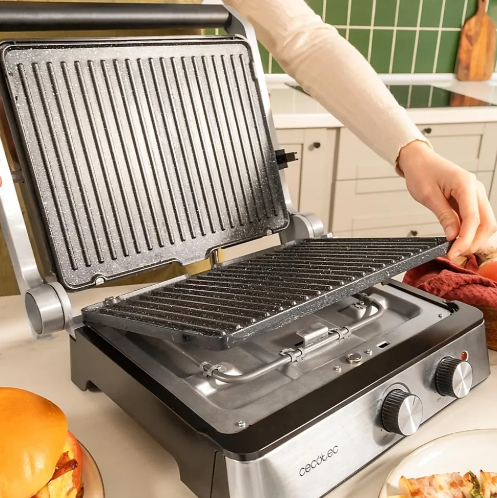 Grill Cecotec Blaze 2400W RockStone Noir