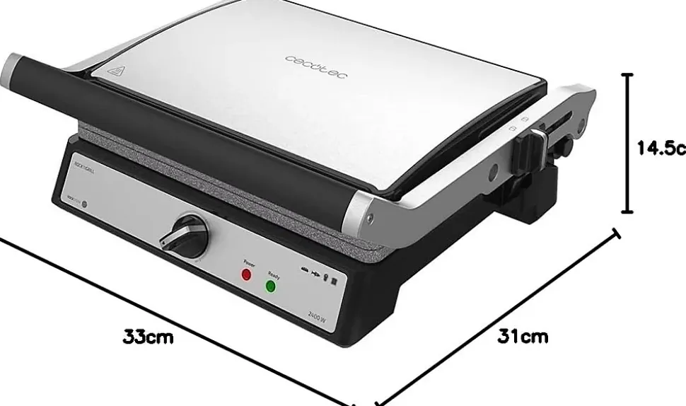 Grill Cecotec Ultra Rapid 2400W RockStone