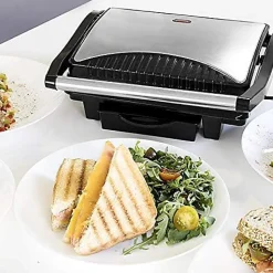 Grill Cecotec 1000W RockStone Inox