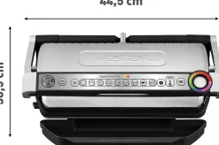 Grill Intelligent Inox/Noir 2000W 9 Programmes