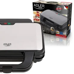 Grill, machine à sandwich Adler 3043, Taille USA XXL
