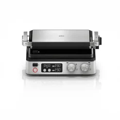 Grill multifonctions Braun Multi Grill 7 2000 W Noir acier 3 positions
