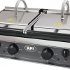 Grill Panini Double Professionnel 4 à 6 kW - AFI Collin Lucy - l56- L0.1- P37- h26-