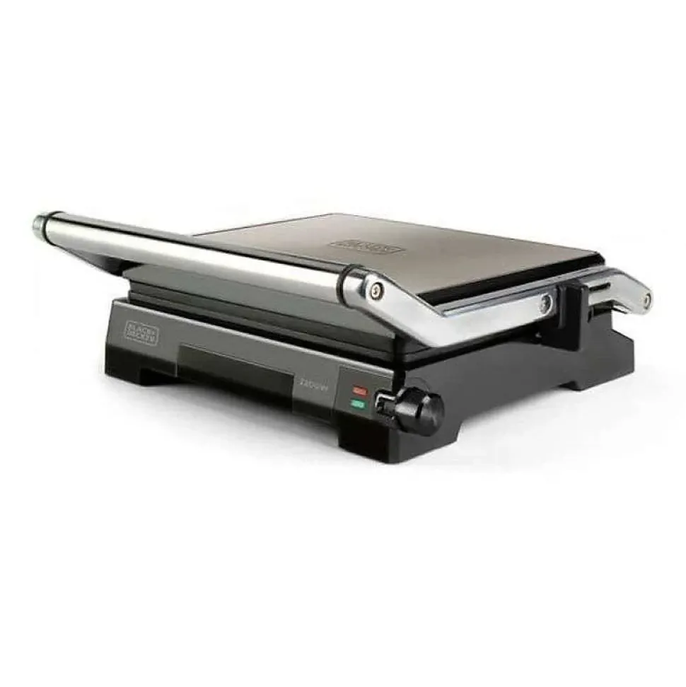 Grill panini multifonctions 2200w inox. Black+decker BXGR2200E
