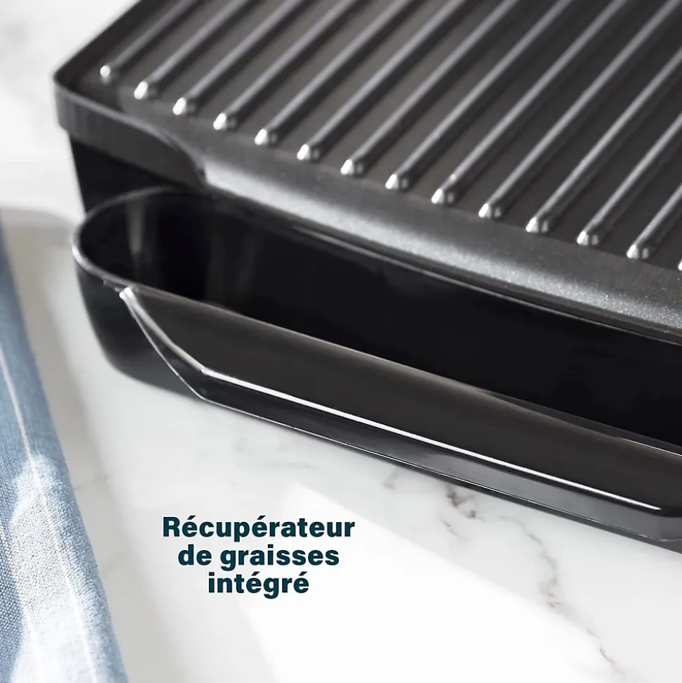 Grill Princess 2000W Plaques Fixes Noir