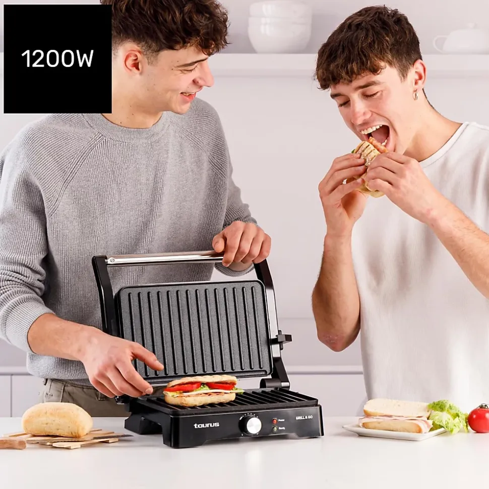 Grill TAURUS 1500W Plaques Carrées 180
