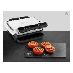 Grill viande 2000w inox/noir Tefal GC750D12 optigrill elite