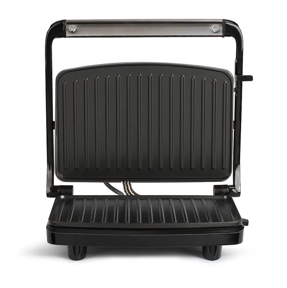Grill viandes et panini - LIVOO DOC232G - 750w gris/noir - Surface de cuisson de 23 x 15 cm