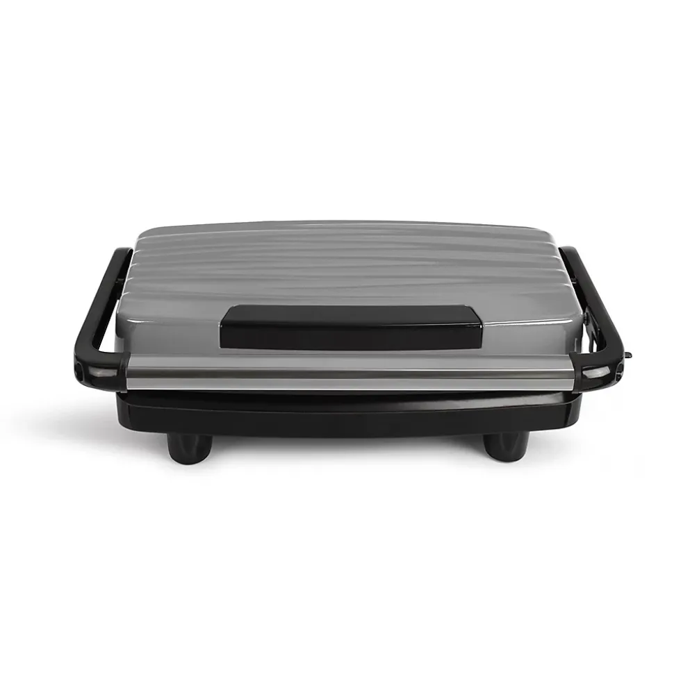 Grill viandes et panini - LIVOO DOC232G - 750w gris/noir - Surface de cuisson de 23 x 15 cm