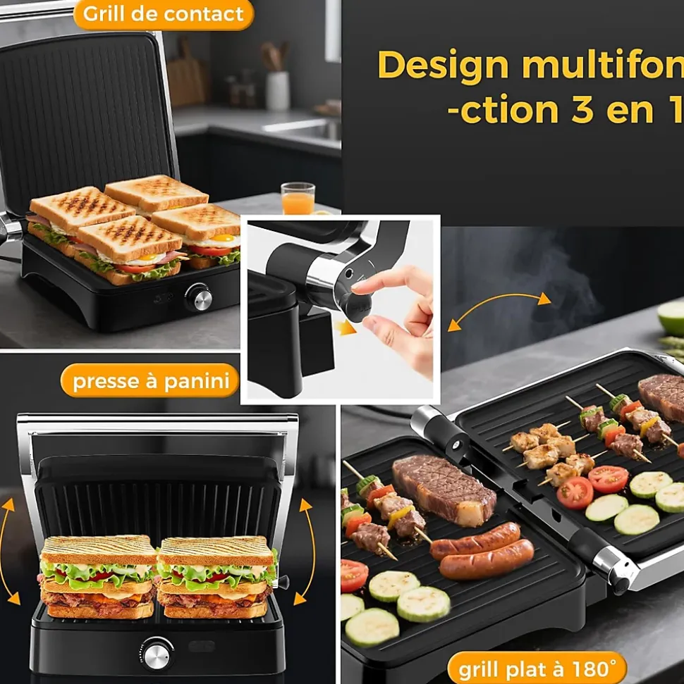 Grill 2000W 180 Grande Surface