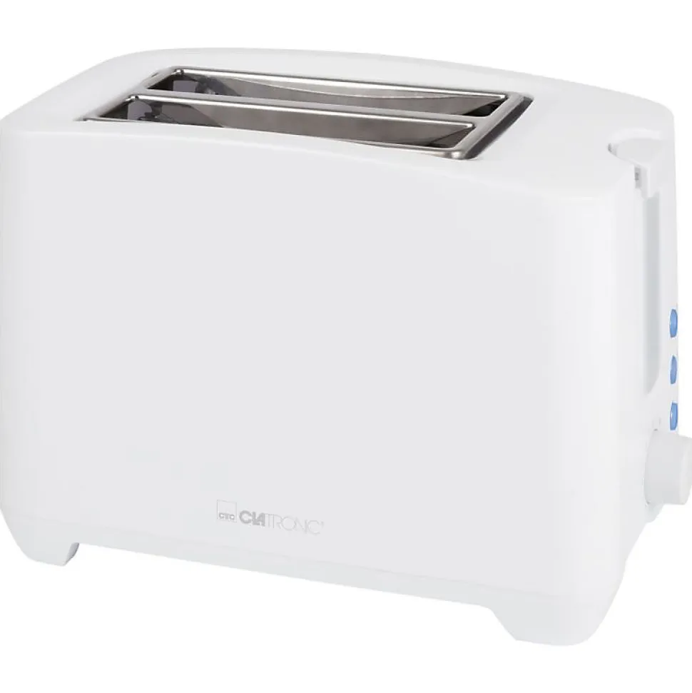 Grille pain 2 fentes Blanc Clatronic TA3801-Blanc