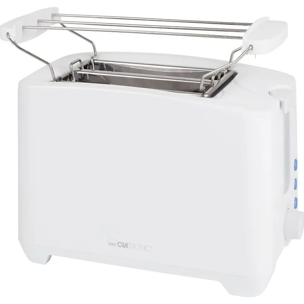 Grille pain 2 fentes Blanc Clatronic TA3801-Blanc