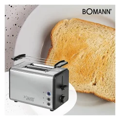 Grille pain 2 fentes Bomann TA 1371 CB Noir