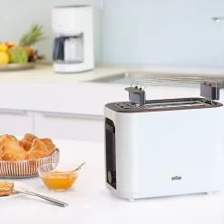 Grille pain 2 fentes Braun HT3010WH blanc