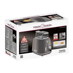 Grille pain 2 fentes vintage Proficook PC-TA 1193 Anthracite