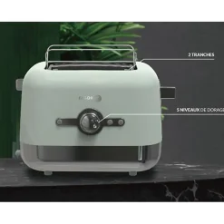 Grille Pain - Toaster Electrique Grill Pain - FAGOR - FG1930 - 3 fonctions : Réchauffage, Annulation, Décongélation