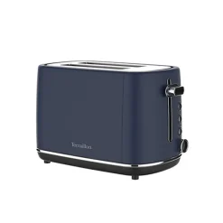 Grille pain électrique - Terraillon - NEW MOON - 2 fentes - 6 niveaux - Décongélation - réchauffage - rammasse miettes