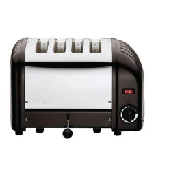 Grille Pain Professionnel Noir - 4 Tranches - Dualit