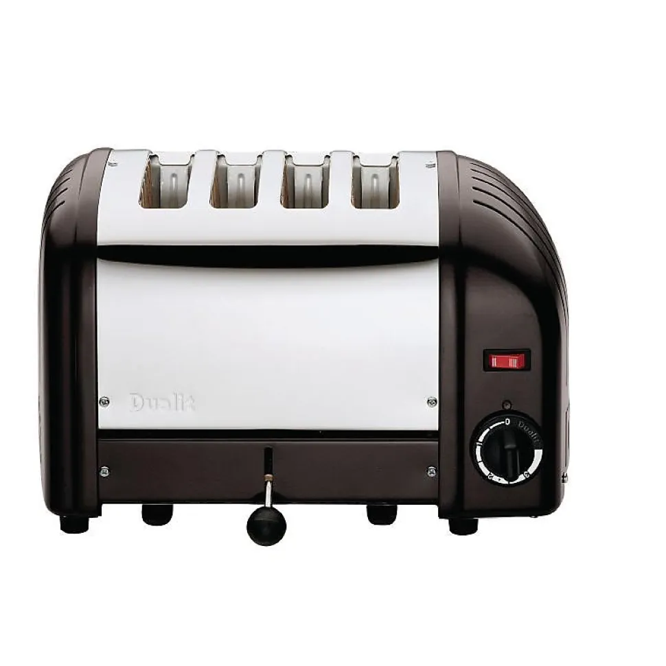 Grille Pain Professionnel Noir - 4 Tranches - Dualit