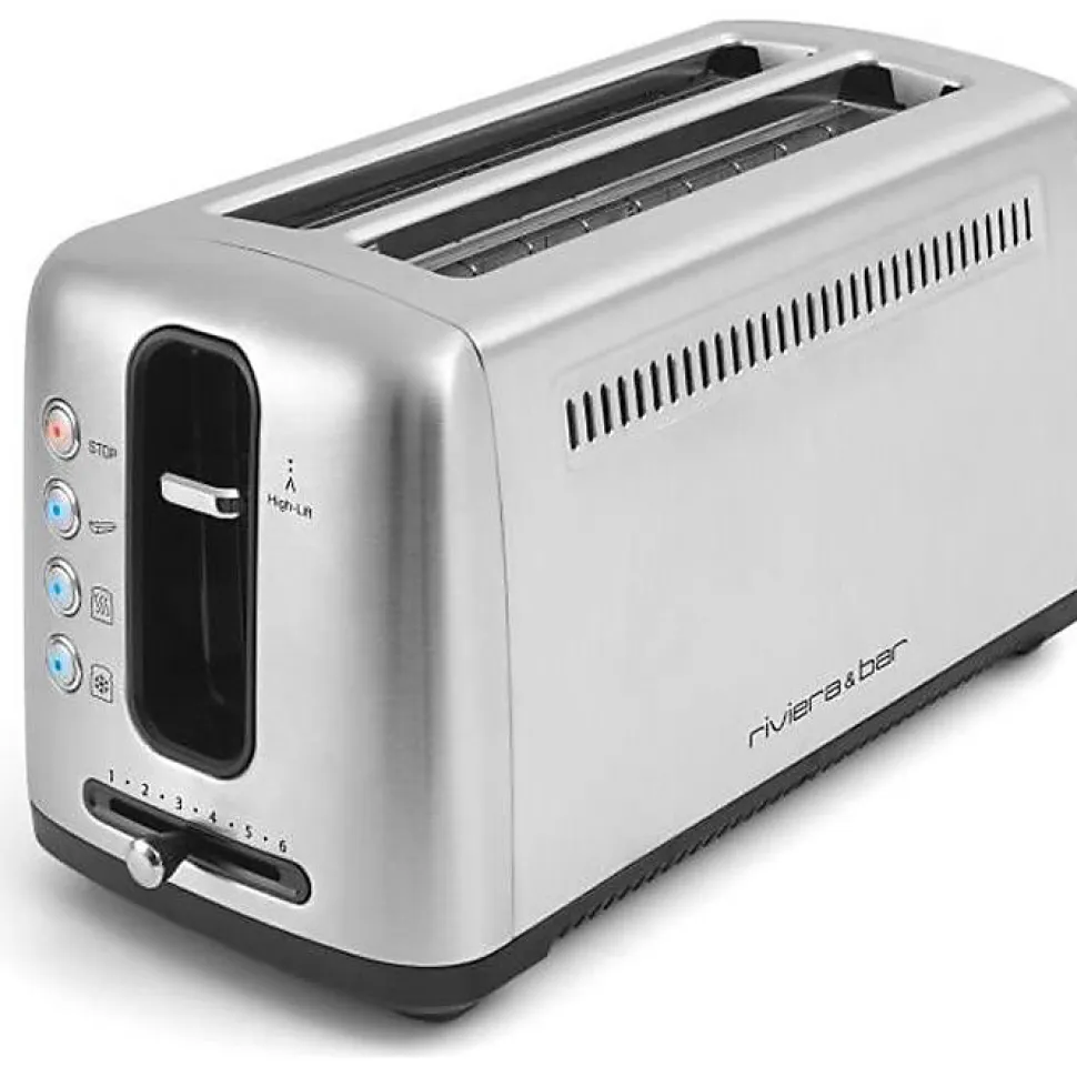 GRILLE PAIN Toaster Inox RIVIERA AND BAR 2 Fentes Fonction Décongélation RIVIERA & BAR