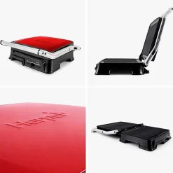 Grille Viande Avec Thermostat Réglable Xgrill Harper Rouge