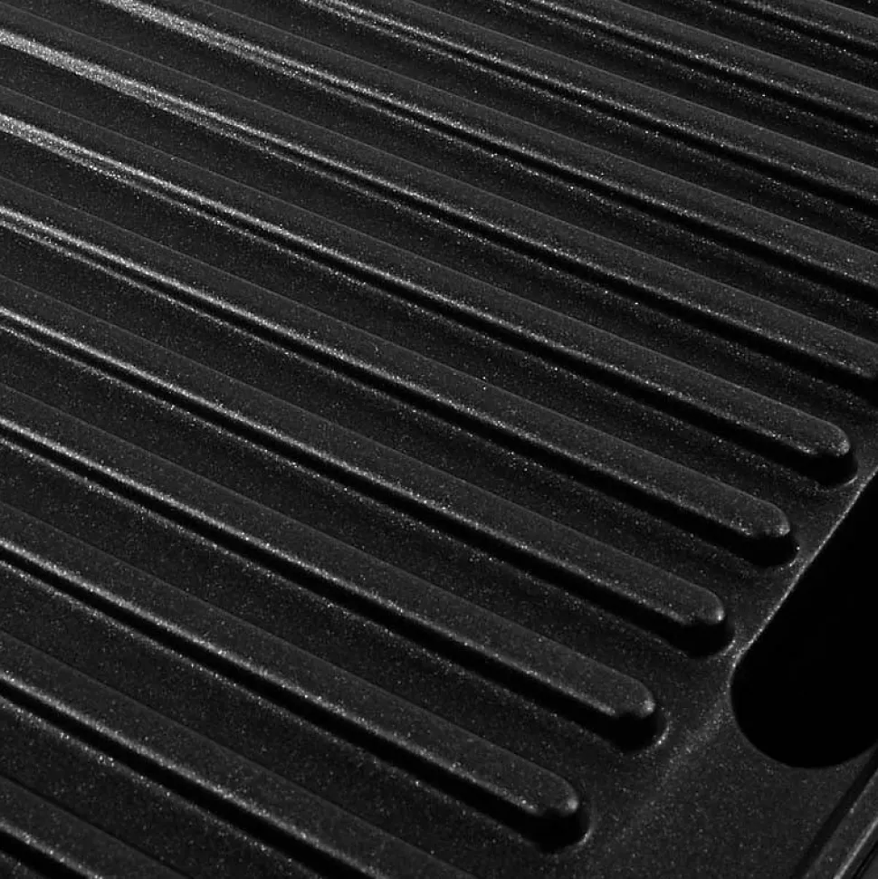 Grille Viande Avec Thermostat Réglable Xgrill Harper Gris