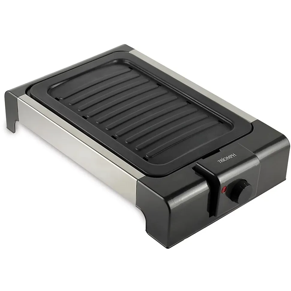Grille viande électrique - Compatible lave vaisselle - 1500W - Triomph ETF1493