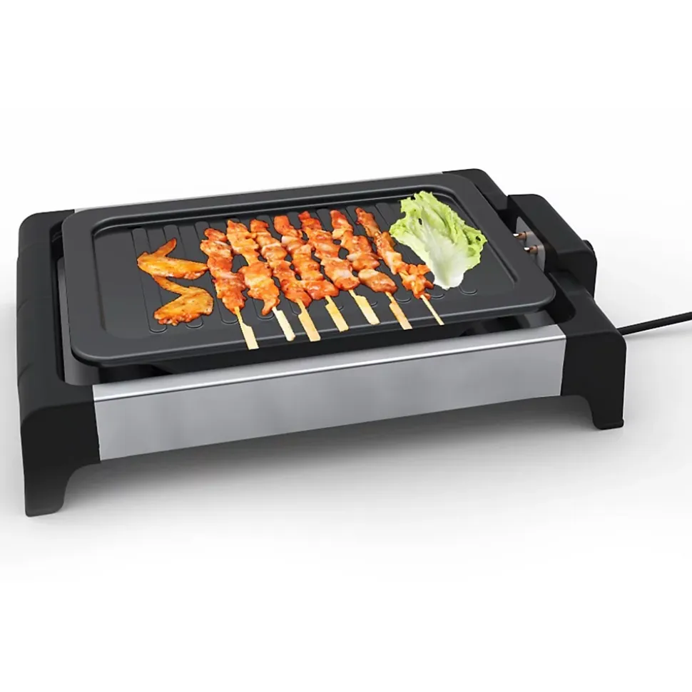 Grille viande électrique - Compatible lave vaisselle - 1500W - Triomph ETF1493