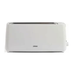 Grille-pain 1 fente 900w blanc Livoo DOD168C
